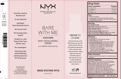 Bare With Me Daily Moisturizing Primer with CSS Oil.jpg image of carton - Bare With Me Daily Moisturizing Primer with CSS Oil